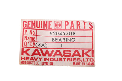 New OEM Kawasaki 92045-018 Bearing NOS