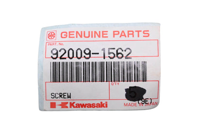 New OEM Kawasaki 92009-1562 Flat Head Screw NOS