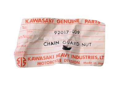 New OEM Kawasaki 92017-009 Chain Guard Nut NOS