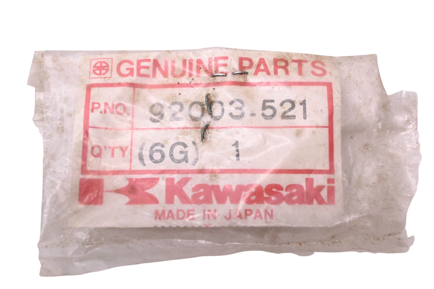 New OEM Kawasaki 92003-521 Banjo Bolt NOS