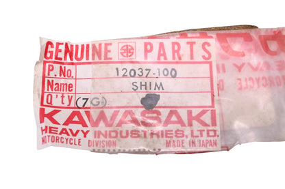 New OEM Kawasaki 12037-100 Tappet Shim 3.20T NOS