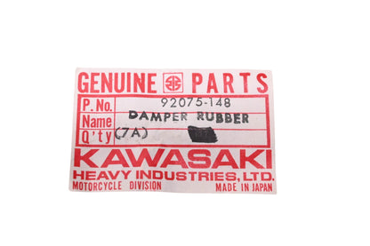 New OEM Kawasaki 92075-148 Rubber Damper NOS
