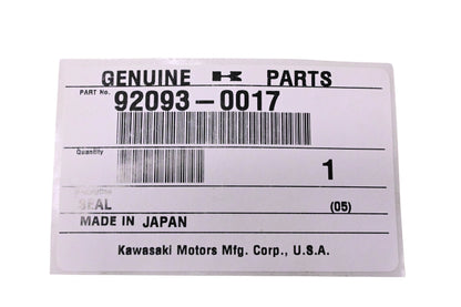 New OEM Kawasaki 92093-0017 Seal NOS