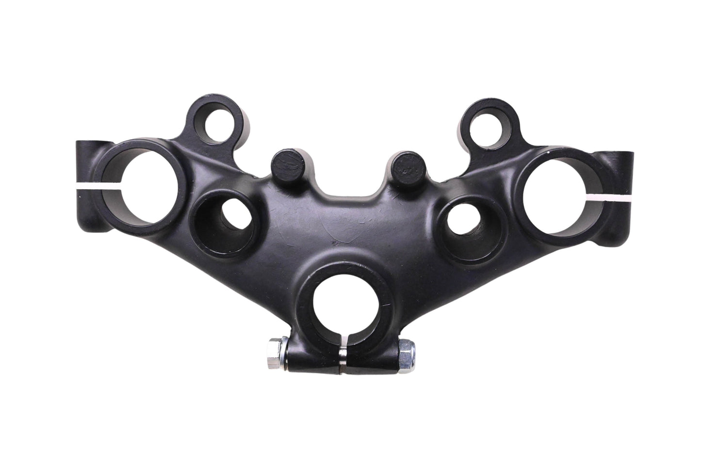 New OEM Kawasaki 44039-1007 Flat Black Steering Stem Upper Triple Tree Clamp NOS