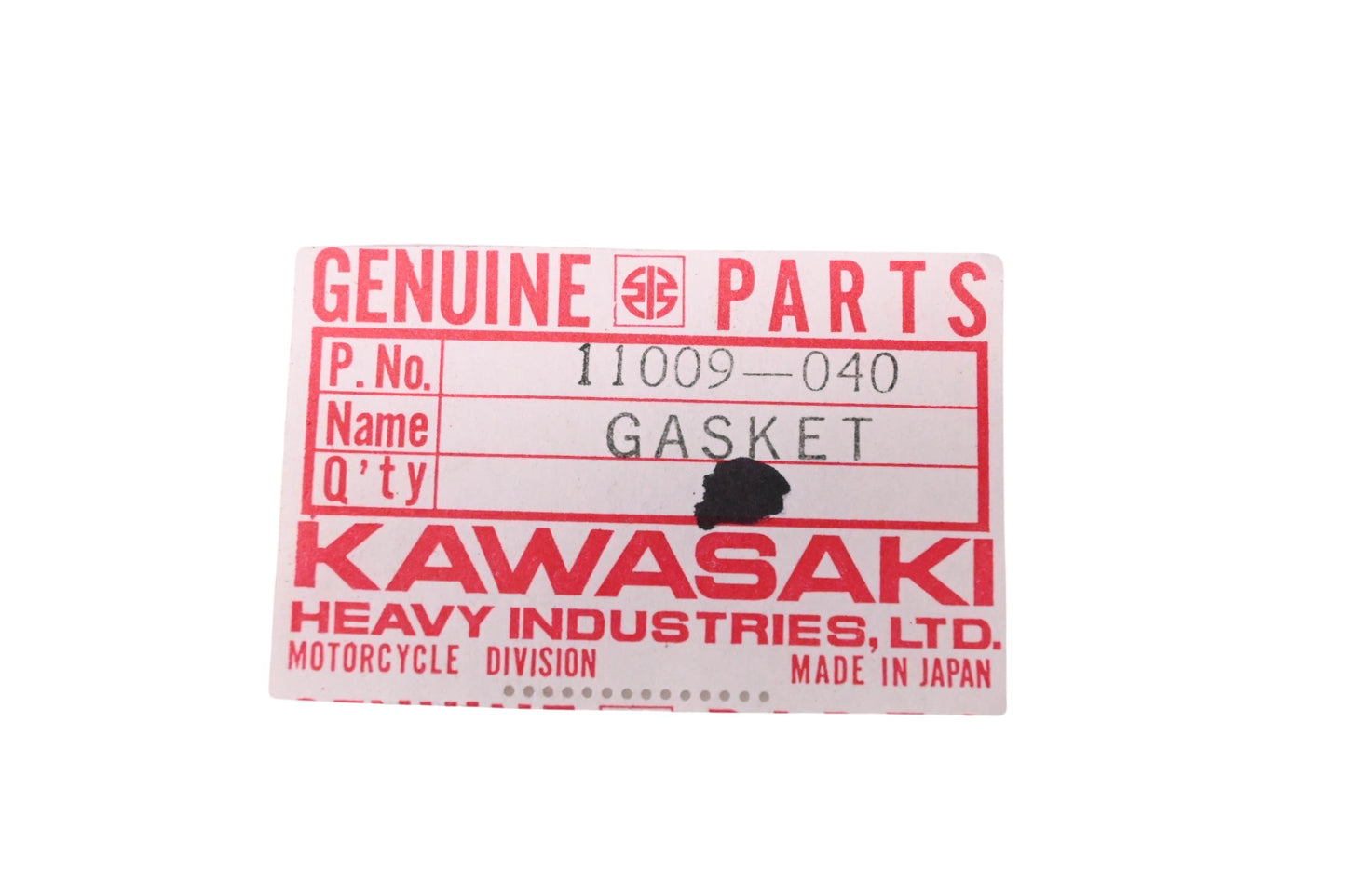 New OEM Kawasaki 11009-040 Cylinder Base Gasket NOS