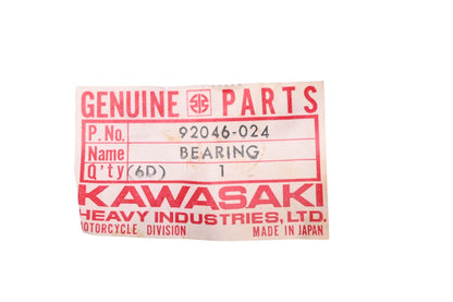 New OEM Kawasaki 92046-024 Small End Needle Bearing NOS