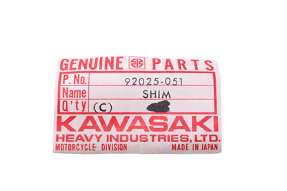 New OEM Kawasaki 92025-051 Rear Engine Fitting Shim 1.6MM NOS