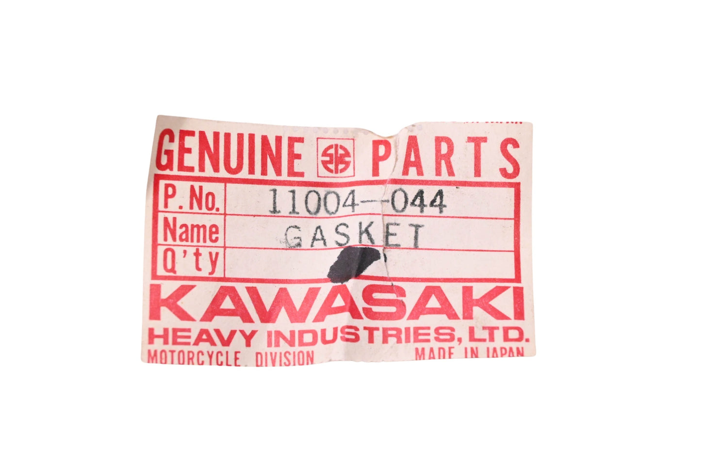 New OEM Kawasaki 11004-044 Cylinder Head Gaskets Qty 2 NOS