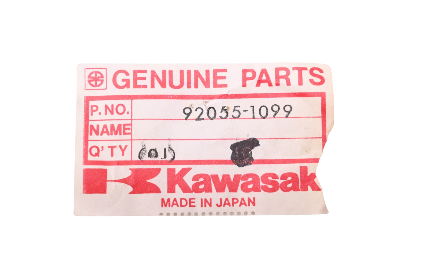 New OEM Kawasaki 92055-1099 O-Ring NOS
