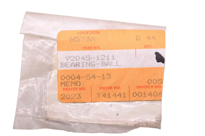 New OEM Kawasaki 92045-1211 Ball Bearing NOS
