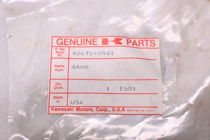 New OEM Kawasaki 92072-5501 Drive Shaft Band NOS