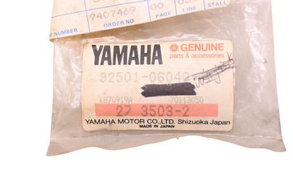 New OEM Yamaha 92501-06040-00 Pan Head Screw NOS