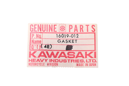 New OEM Kawasaki 16019-012 Float Bowl Gasket NOS