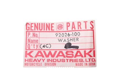 New OEM Kawasaki 92026-100 Thrust Washers Qty 2 NOS