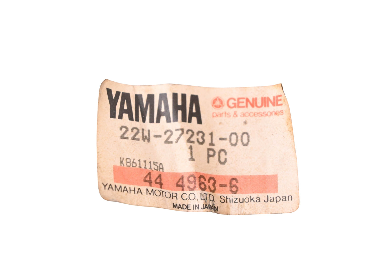 New OEM Yamaha 22W-27231-00-00 Rear Brake Rod NOS