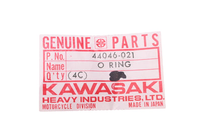 New OEM Kawasaki 44046-021 Fork Top O-Rings Qty 2 NOS