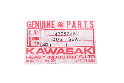 New OEM Kawasaki 43052-004 Dust Seal NOS