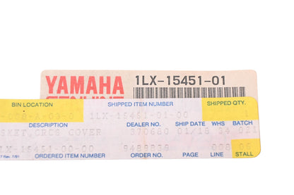 New OEM Yamaha 1LX-15451-01-00 Crankcase Cover Gasket NOS