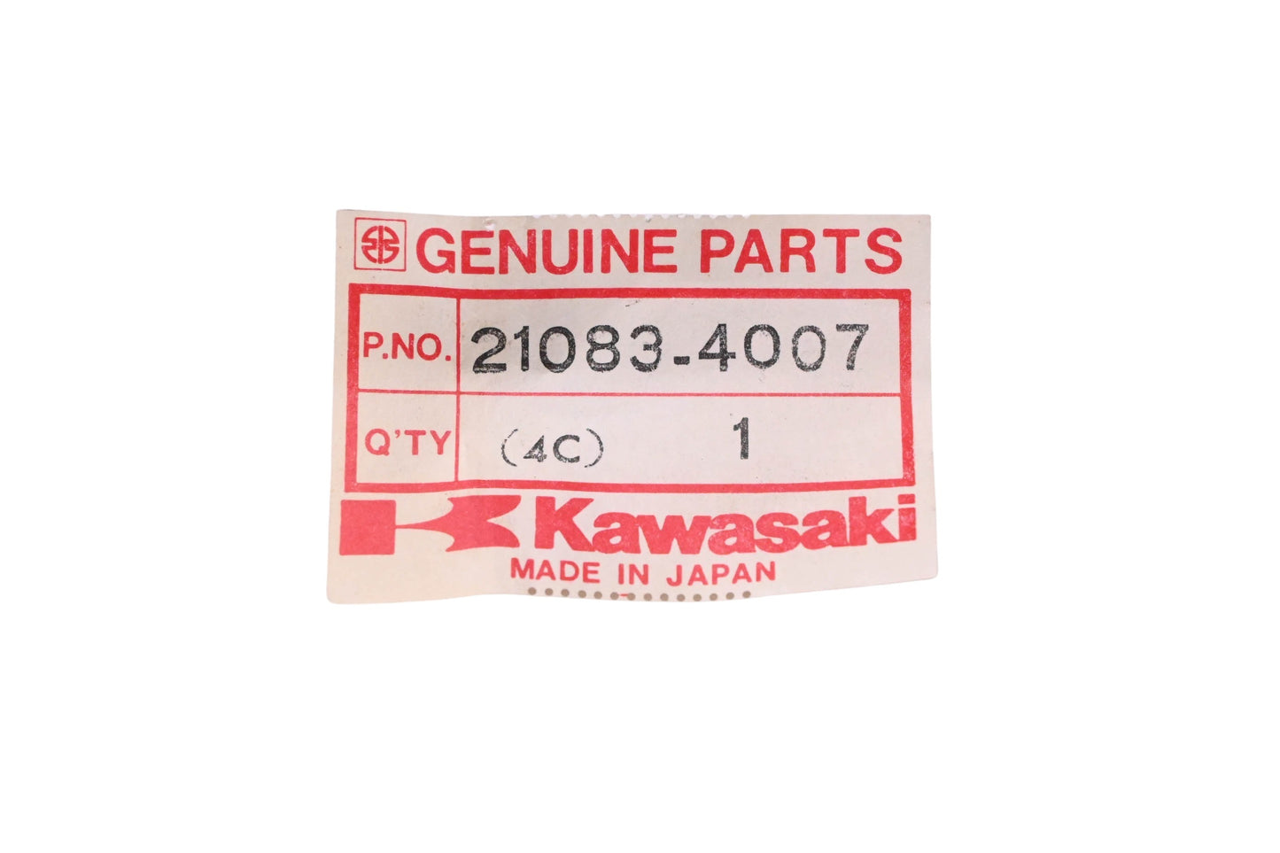 New OEM Kawasaki 21083-4007 Tensioner Arm NOS