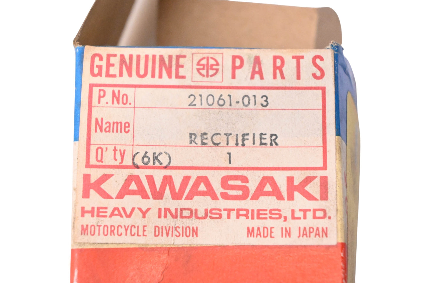 New OEM Kawasaki 21061-013 Rectifier Main Harness NOS
