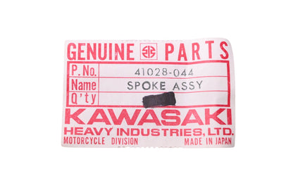 New OEM Kawasaki 41028-044 Front Outer Spoke Assembly NOS