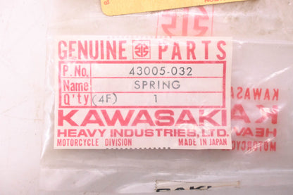 New OEM Kawasaki 43005-032 Spring Brake Spring NOS