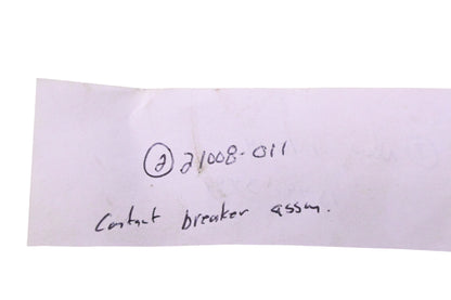 New OEM Kawasaki 21008-011 Contact Breaker Assembly NOS
