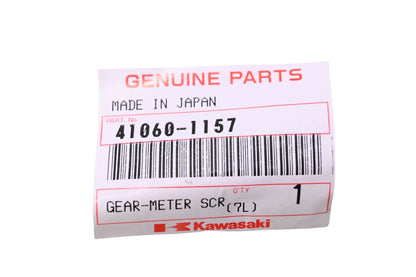 New OEM Kawasaki 41060-1157 Meter Screw Gear NOS
