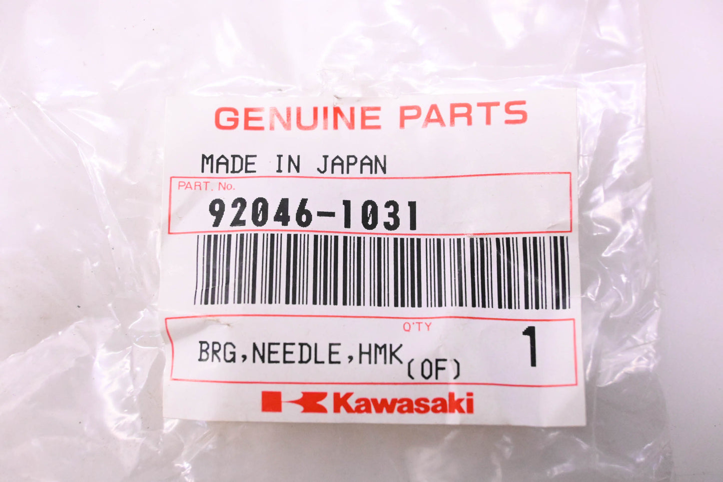 New OEM Kawasaki 92046-1031 Needle Bearing NOS