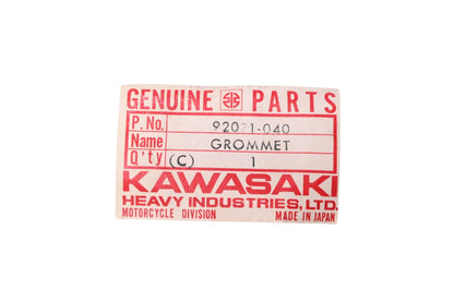 New OEM Kawasaki 92071-040 Tension Cord Grommet NOS