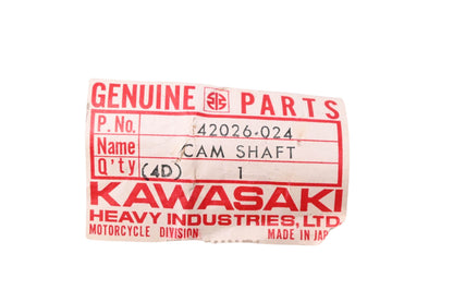 New OEM Kawasaki 42026-024 Rear Brake Camshaft NOS