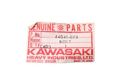 New OEM Kawasaki 44041-073 10x42 Front Fork Bolt NOS