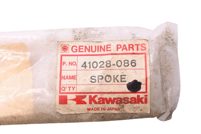 New OEM Kawasaki 41028-086 Left Rear Outer Spoke Assembly NOS