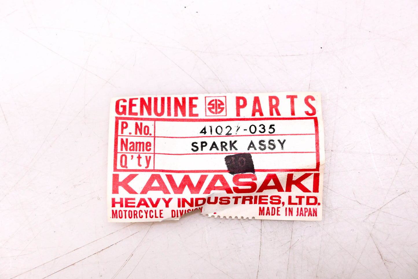 New OEM Kawasaki 41027-035 Front Inner Spokes Qty 5 NOS