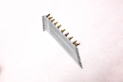 New OEM Kawasaki 41028-038 Front Outer Spokes & Nipples Qty 10 NOS