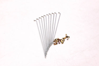 New OEM Kawasaki 41028-038 Front Outer Spokes & Nipples Qty 10 NOS
