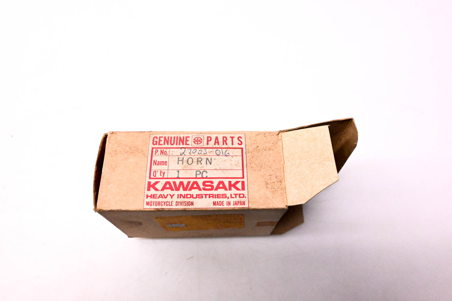 New OEM Kawasaki 27003-016 Horn NOS