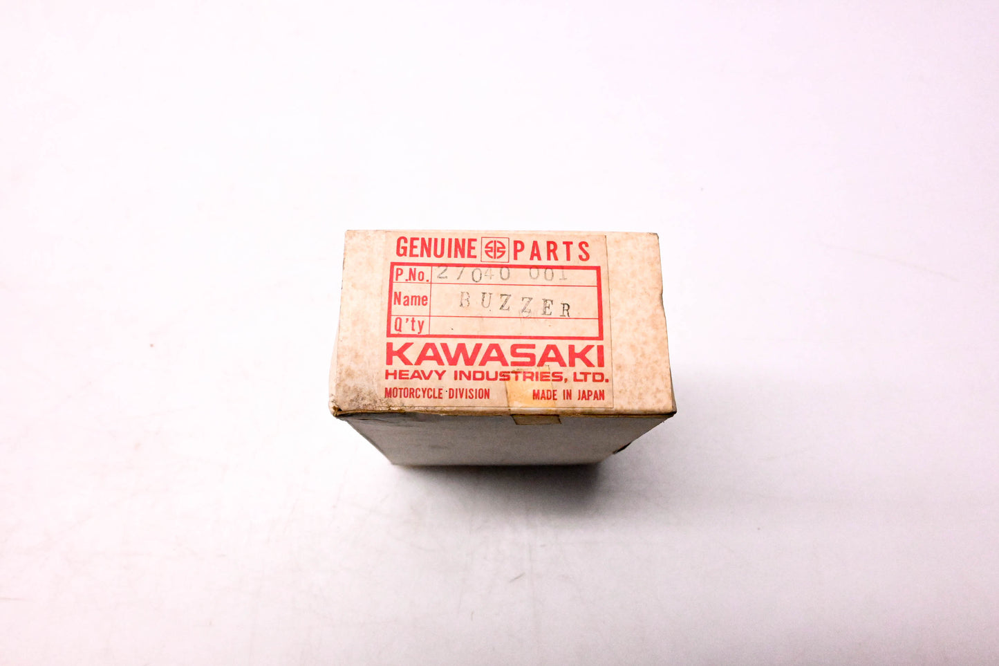 New OEM Kawasaki 27040-001 Turn Signal Alarm Buzzer NOS