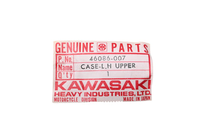 New OEM Kawasaki 46086-007 Upper Left Switch Case NOS
