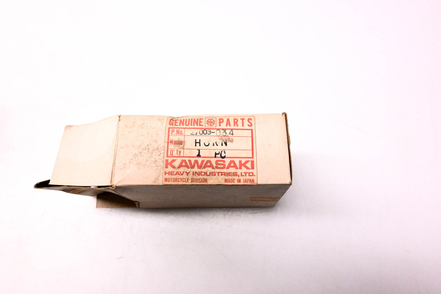 New OEM Kawasaki 27003-034 Horn NOS