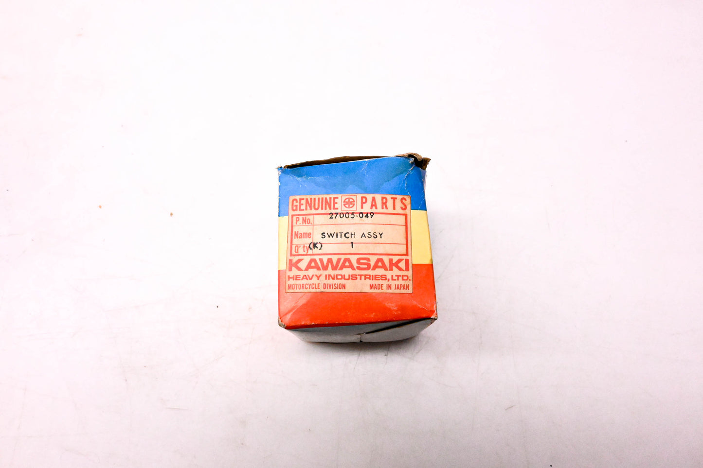 New OEM Kawasaki 27005-049 Ignition Switch Assembly NOS