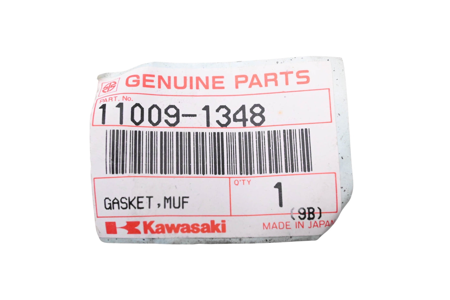 New OEM Kawasaki 11009-1348 Muffler Gasket NOS