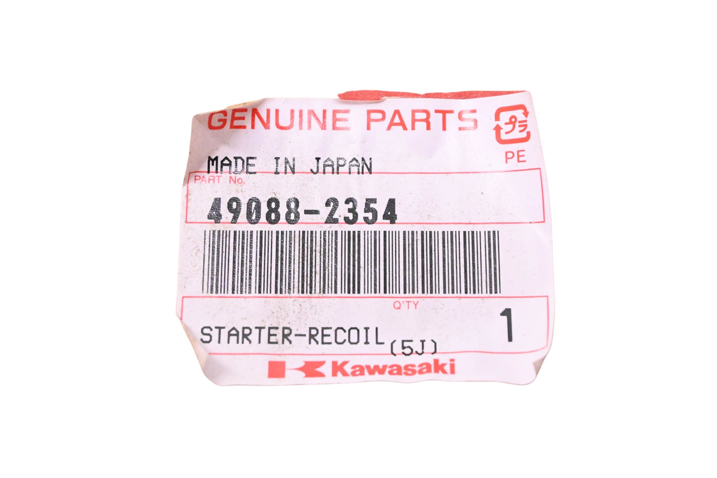 New OEM Kawasaki 49088-2354, 510047 Recoil Assembly NOS