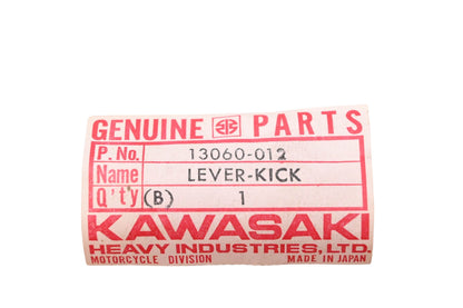New OEM Kawasaki 13060-012 Kick Lever NOS