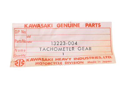 New OEM Kawasaki 13223-004 Tachometer Gear NOS