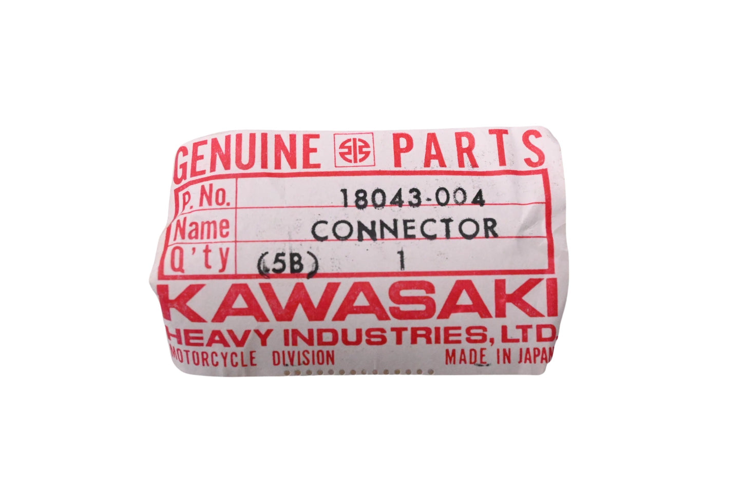 New OEM Kawasaki 18043-004 Muffler Connecter NOS