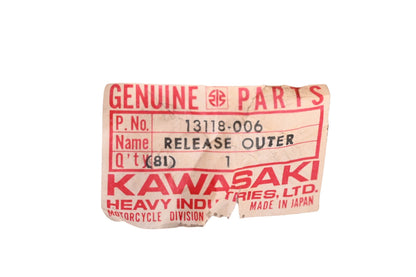 New OEM Kawasaki 13118-006 Outer Clutch Release NOS