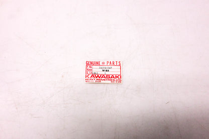 New OEM Kawasaki 26010-047 Battery Ground Wire NOS