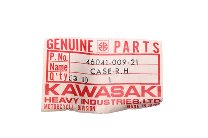 New OEM Kawasaki 46041-009-21 Upper Right Case NOS