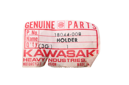New OEM Kawasaki 18044-008 Muffler Connecter Holder NOS